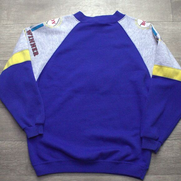 1980s Youth Vintage BYO Byo Boy Senior Champions Sweatshirt Medium - Picture 7 of 7